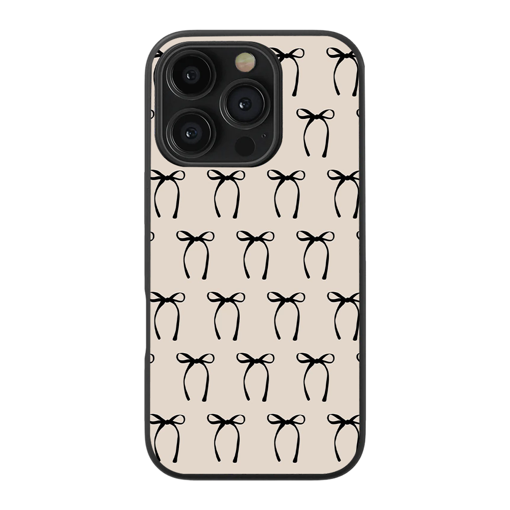 Coquette Bow | Four Glass Phone Case