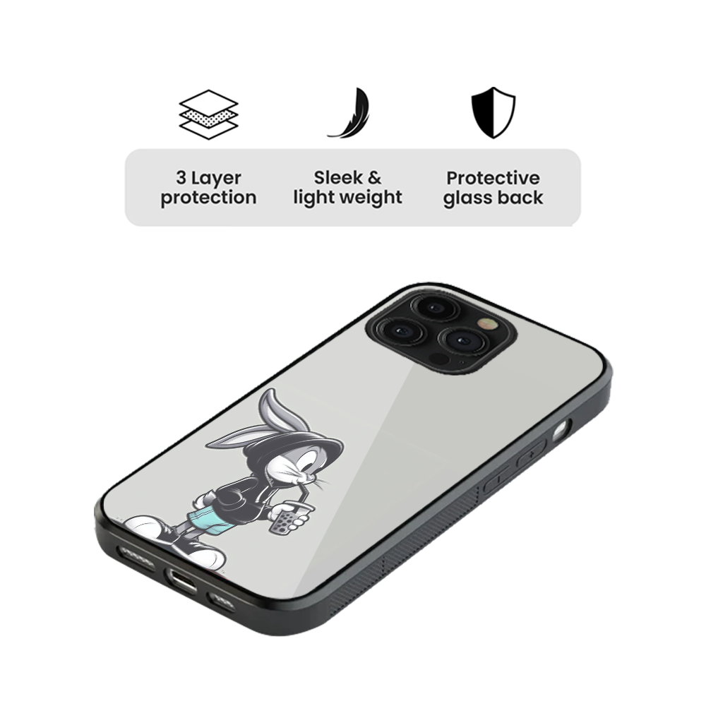 BuggsBunny Glass Phone Case