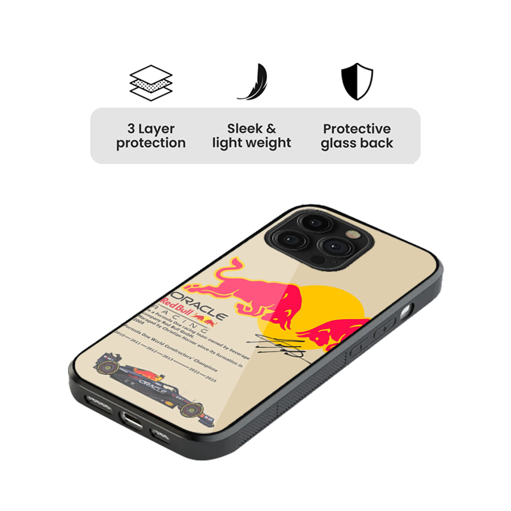 RedBull Glass Phone Case