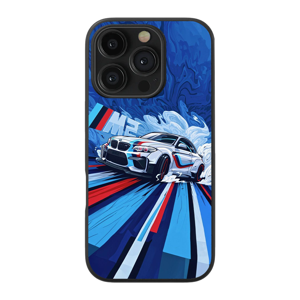 Motorsport Glass Phone Case