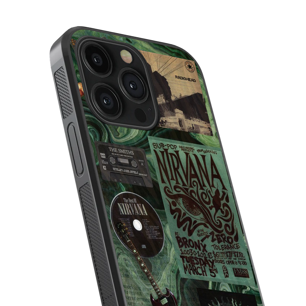 Nirvana Glass Phone Case