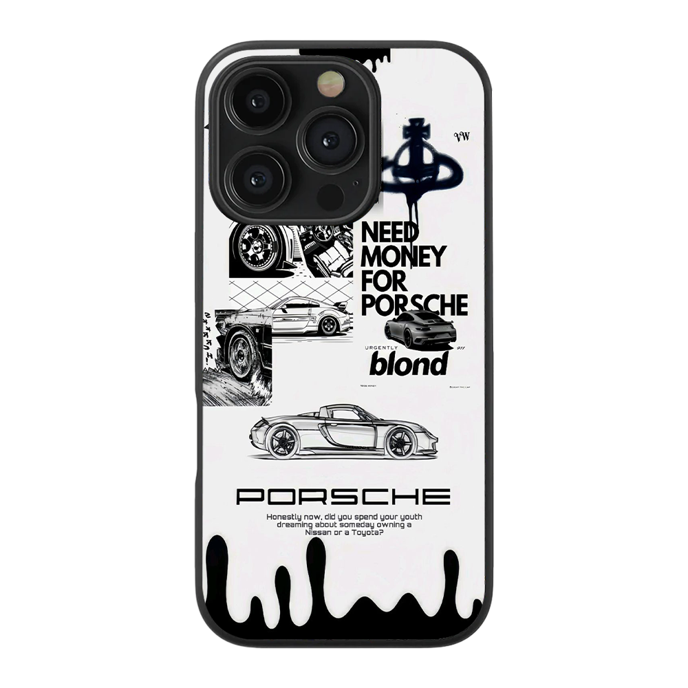 Need Money For Porsche #2 Glass Phone Case