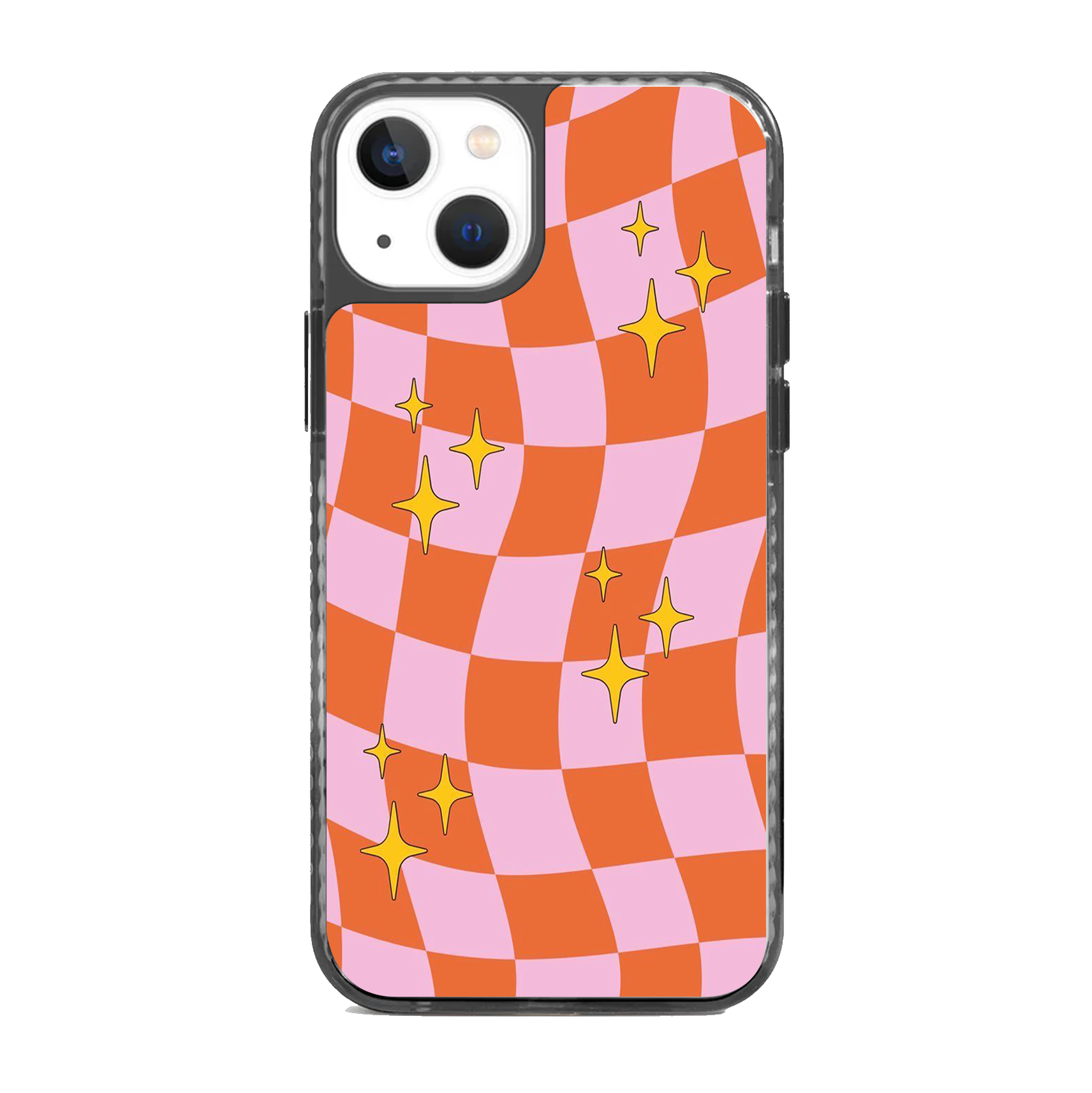 Checkered Orange/Pink Stride 2.0 Case