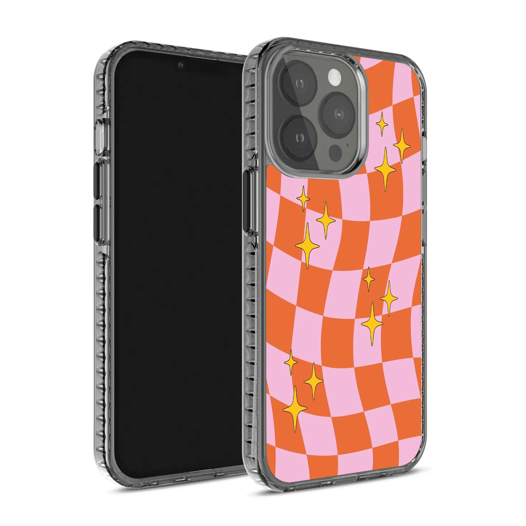 Checkered Orange/Pink Stride 2.0 Case