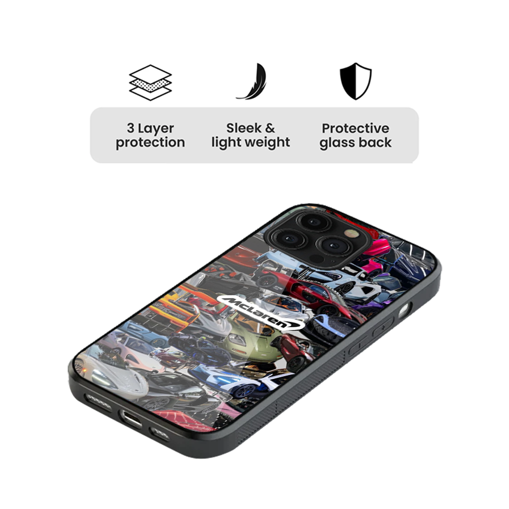 Mclaren Aesthetic Glass Phone Case