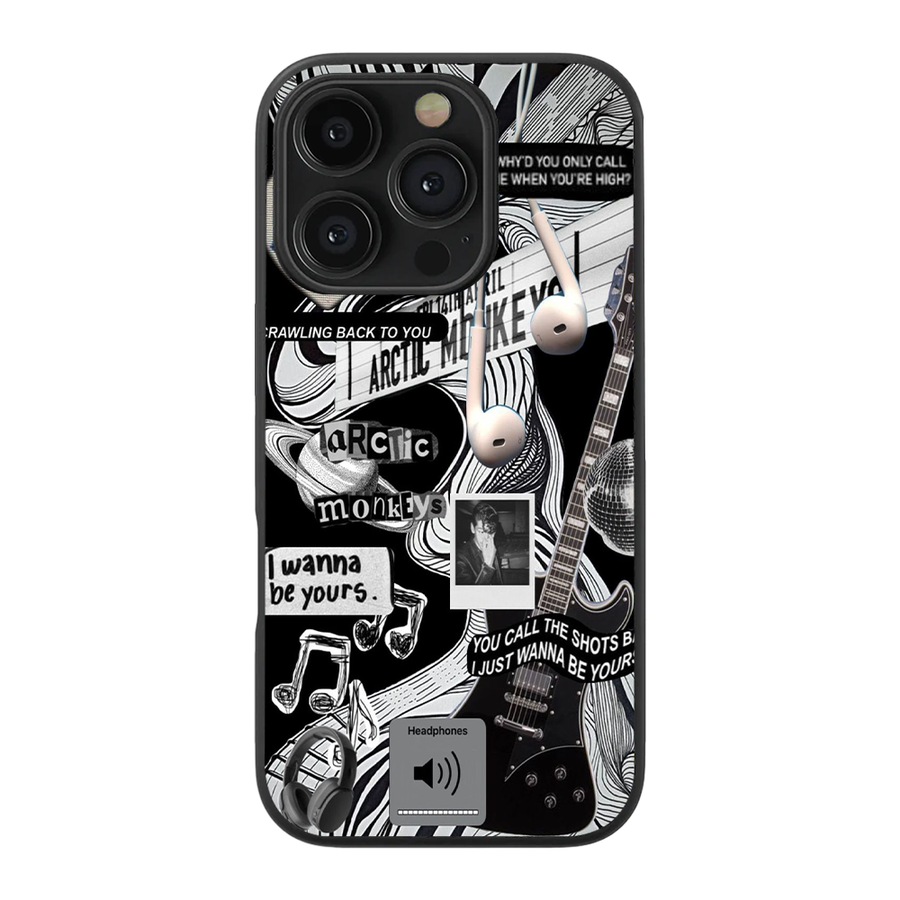 Arctic Monkeys Wanna Be Yours Spotify Glass Phone Case