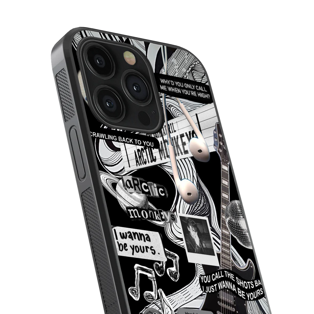 Arctic Monkeys Wanna Be Yours Spotify Glass Phone Case