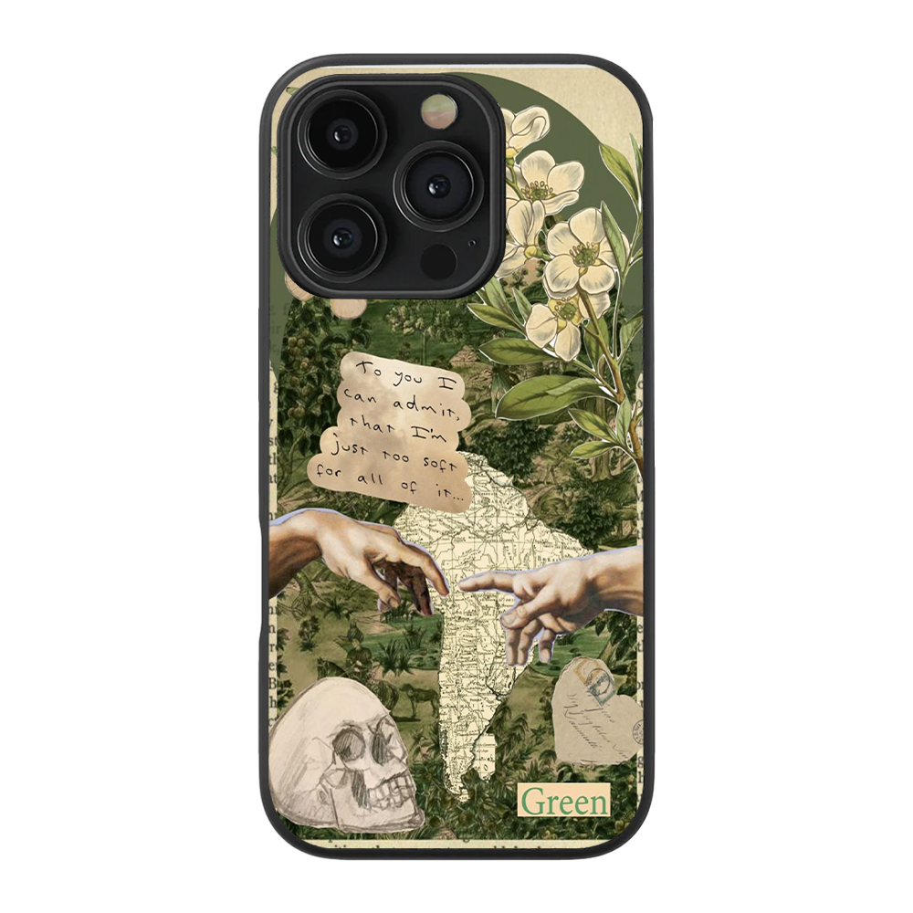 I'M Too Soft Glass Phone Case