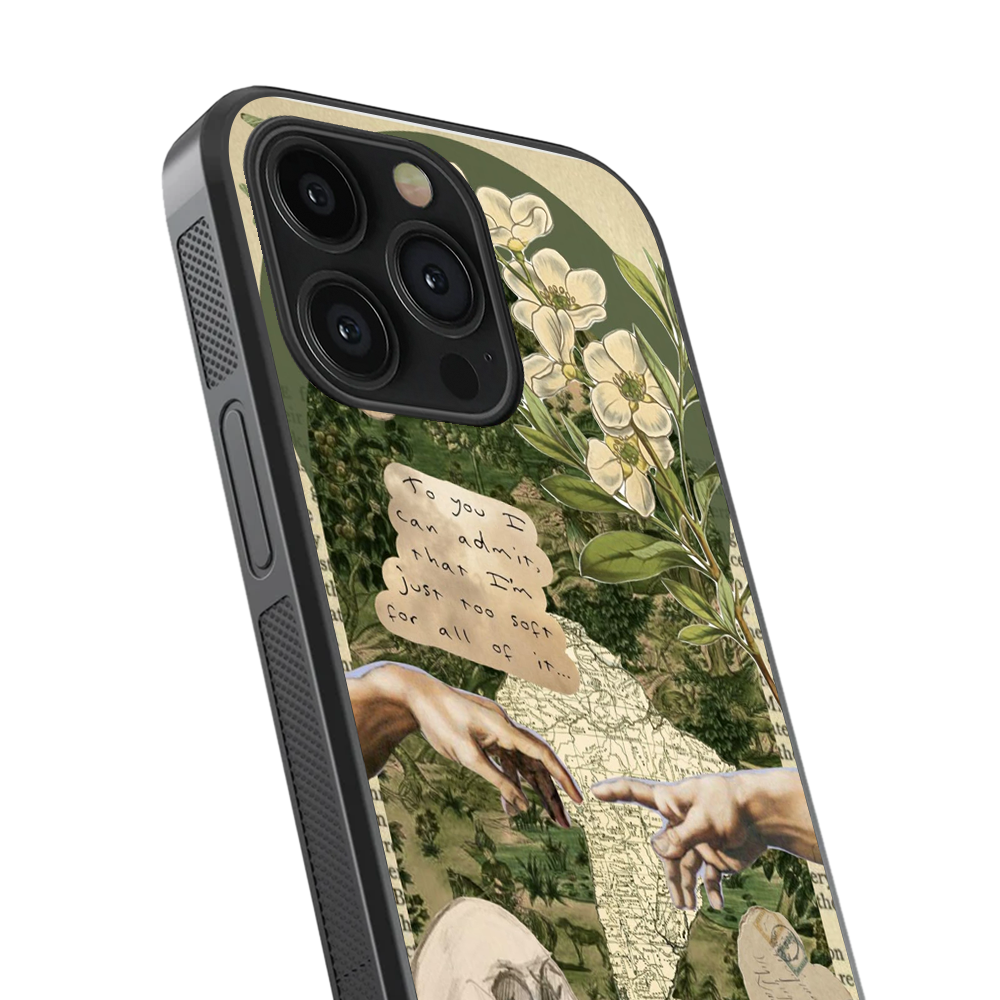 I'M Too Soft Glass Phone Case