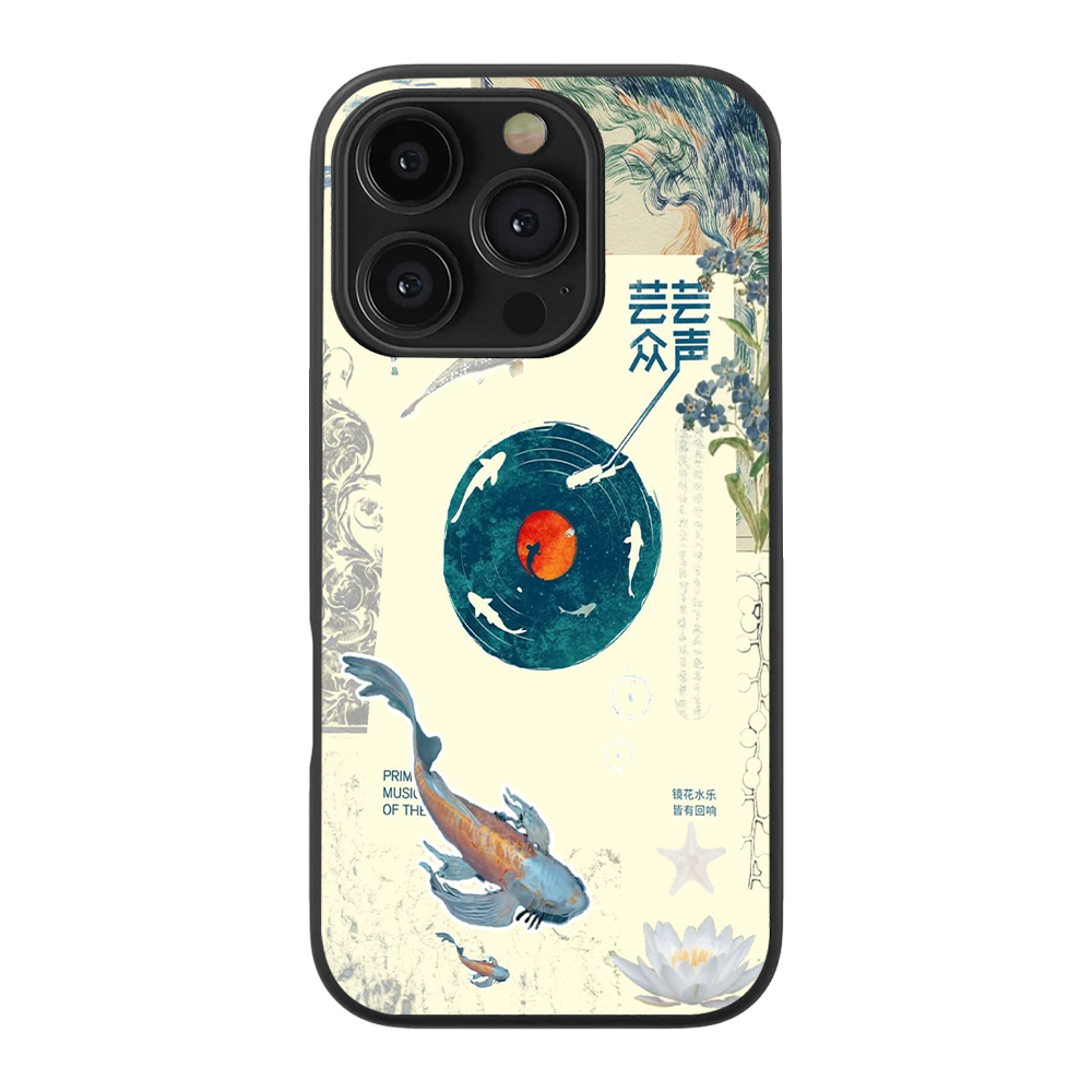 Koi Dreams Glass Phone Case