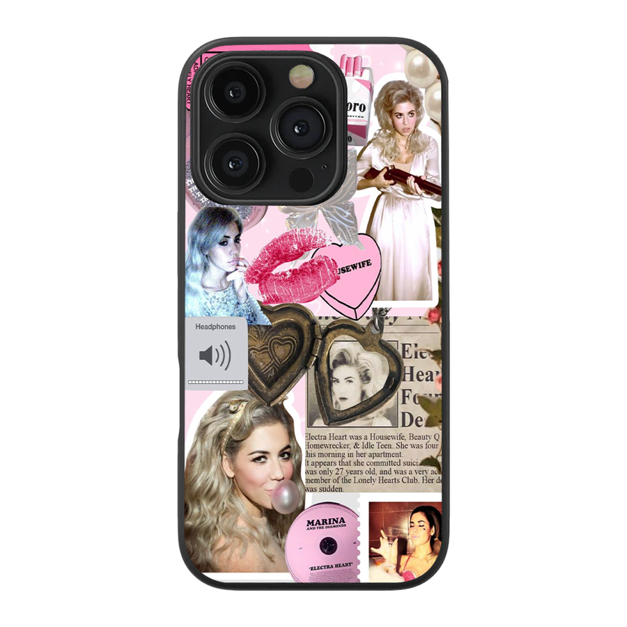 Electra Hearts Glass Phone Case