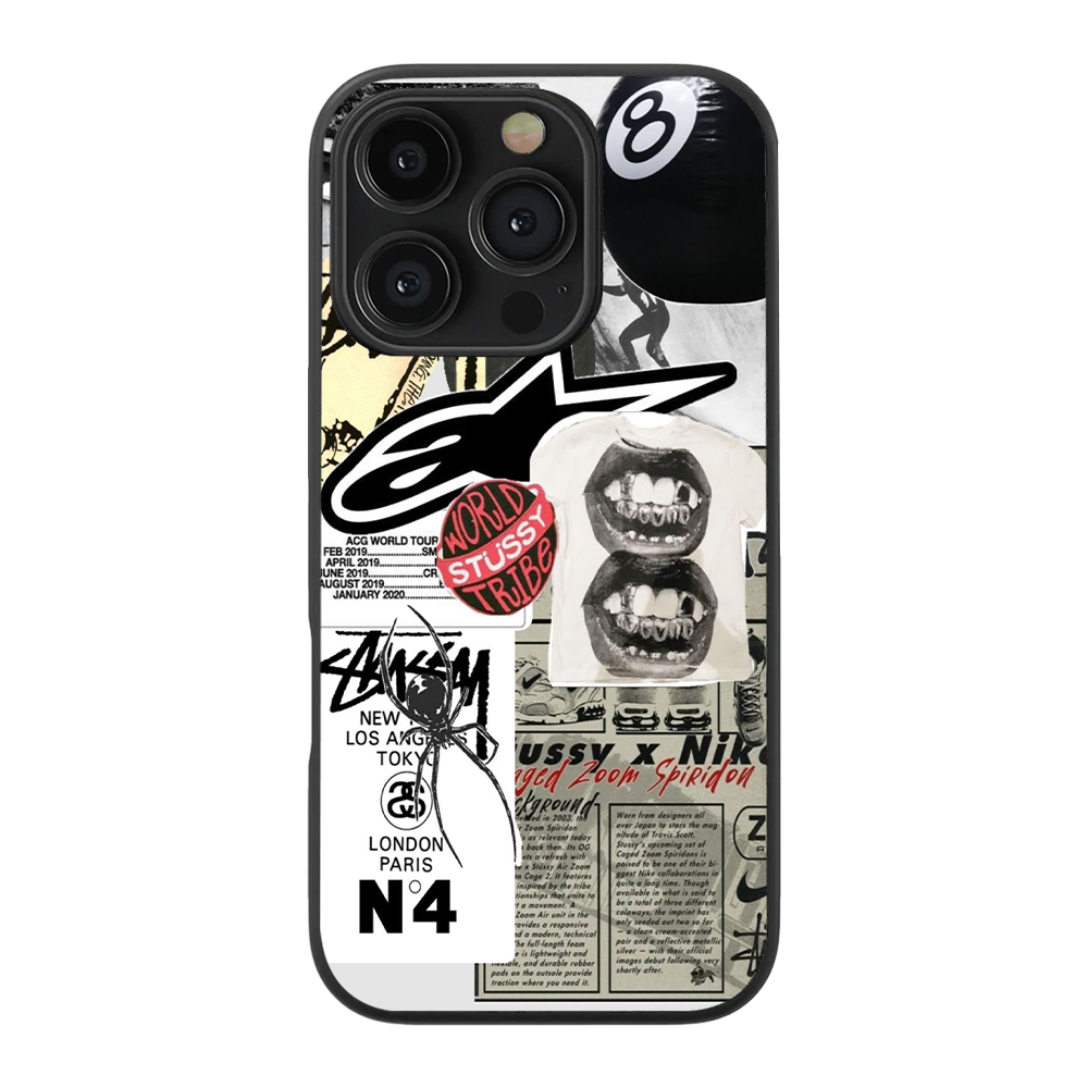 World Tribe Glass Phone Case