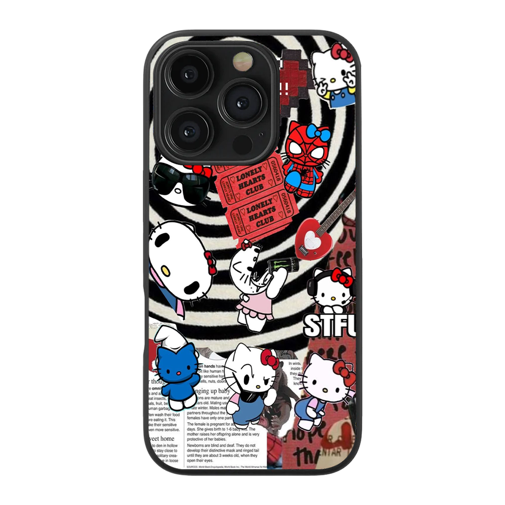 Lonely Hearts Club Glass Phone Case