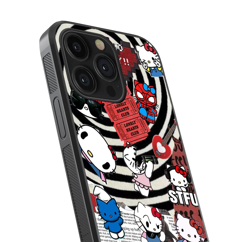 Lonely Hearts Club Glass Phone Case