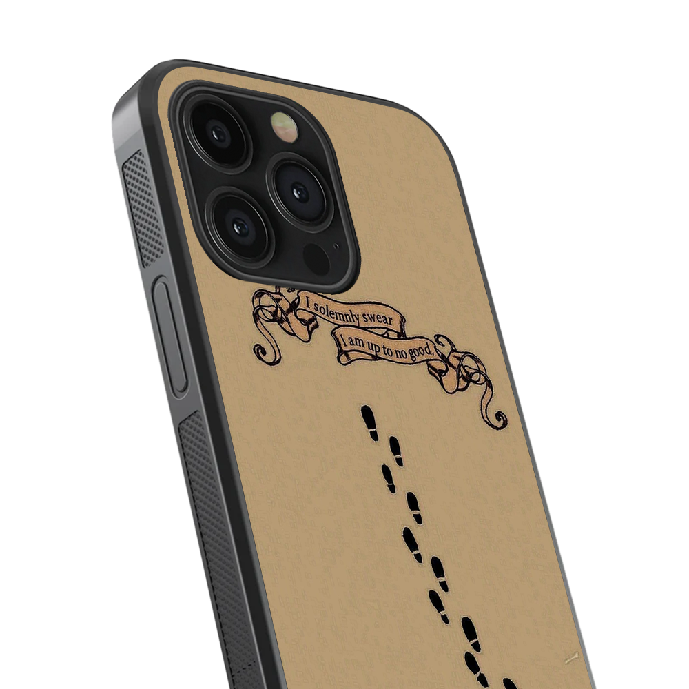 Footsteps Of Magic Glass Phone Case
