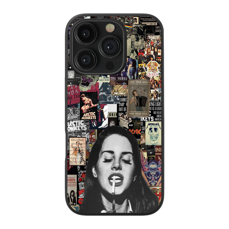 Artic Monkey Multiple Stamps  Glass Phone Case