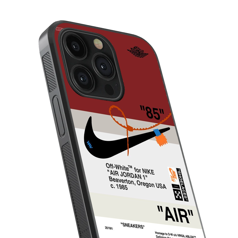 Nike X Air Jordan Glass Phone Case