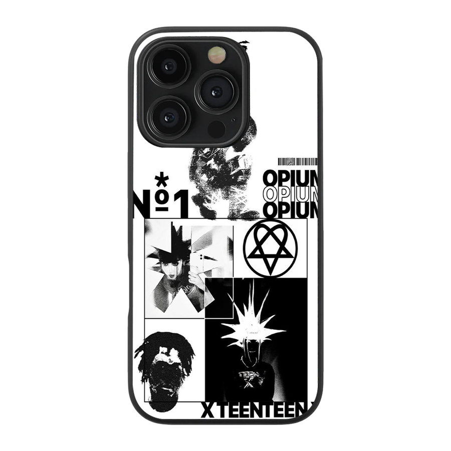 Opium Noise Glass Phone Case