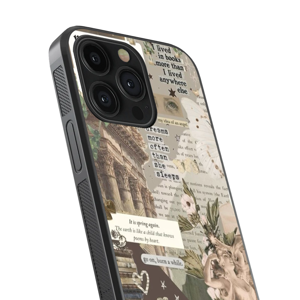 Mystic Academia Glass Phone Case