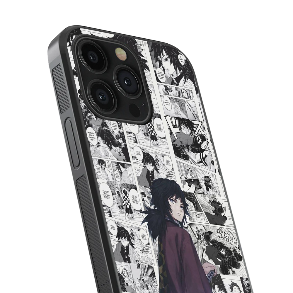 Manga Realm Glass Phone Case