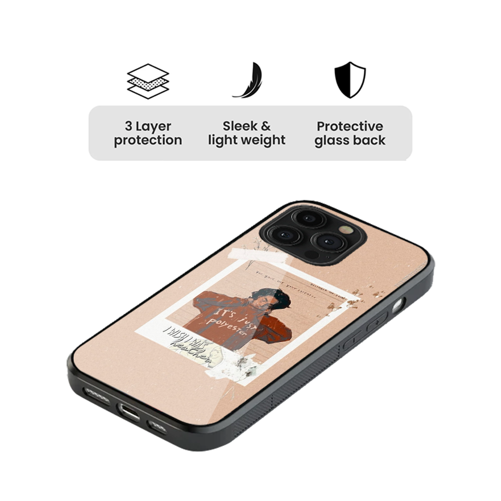 Polyester Dreams Glass Phone Case