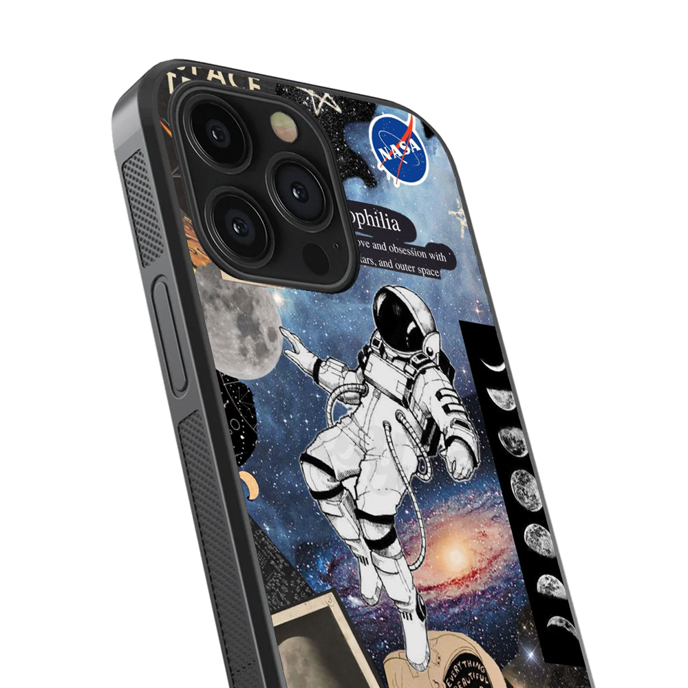 Nasa Glass Phone Case