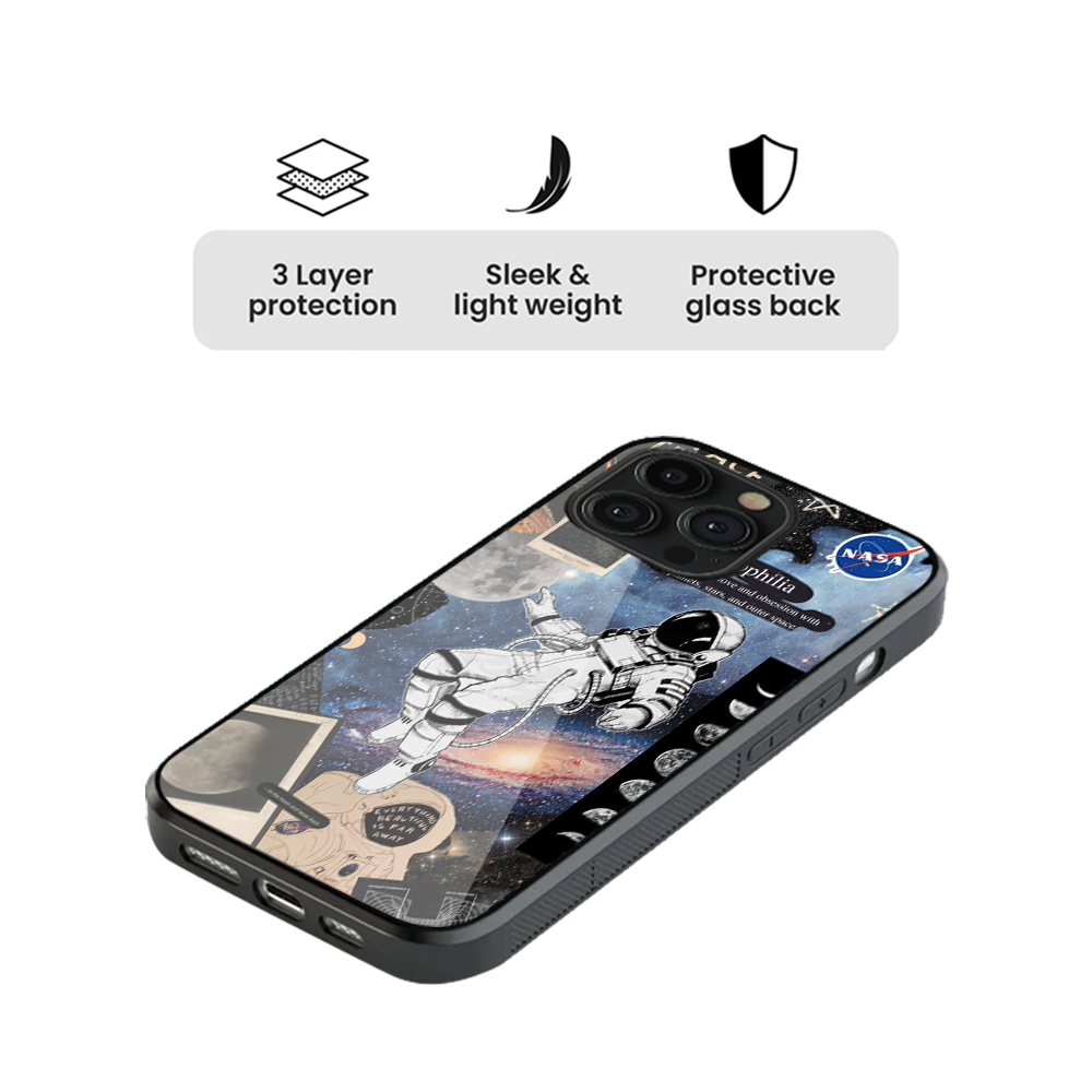 Nasa Glass Phone Case