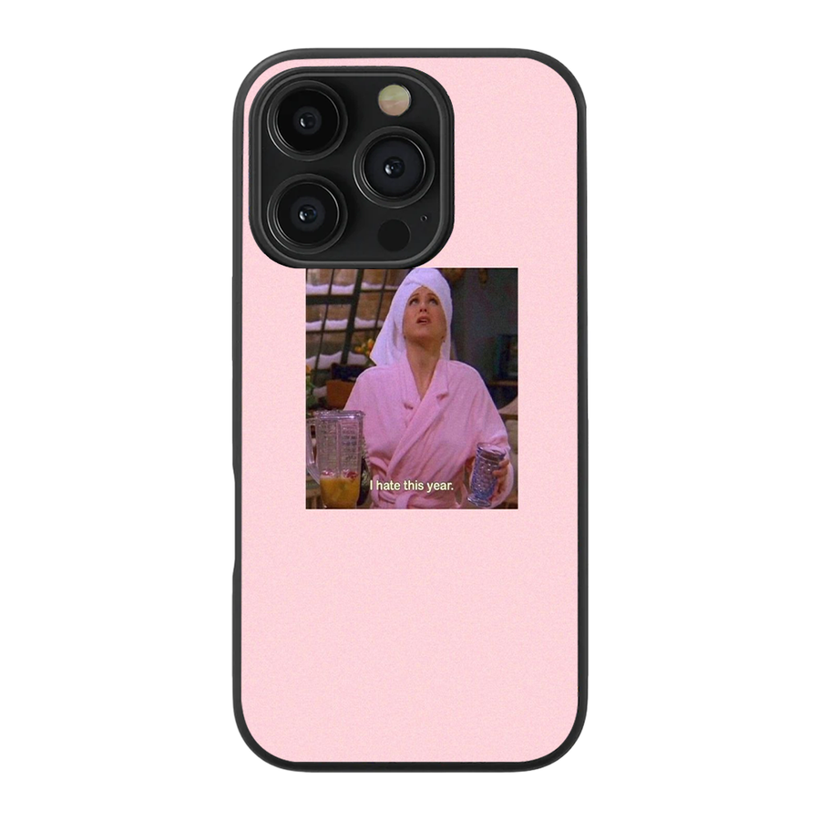 Friends I Hate This Year Pop Culture Glass Phone Case