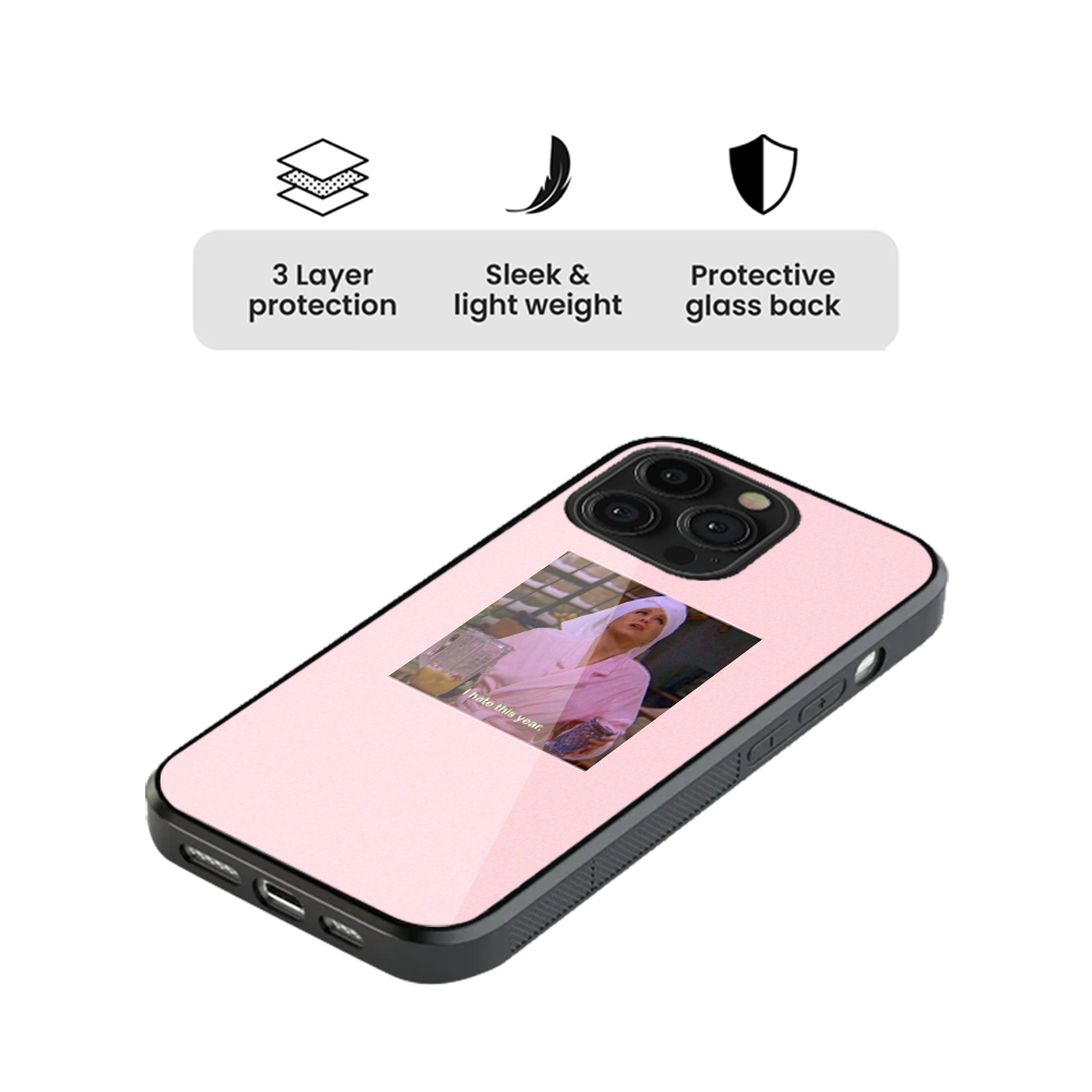 Friends I Hate This Year Pop Culture Glass Phone Case