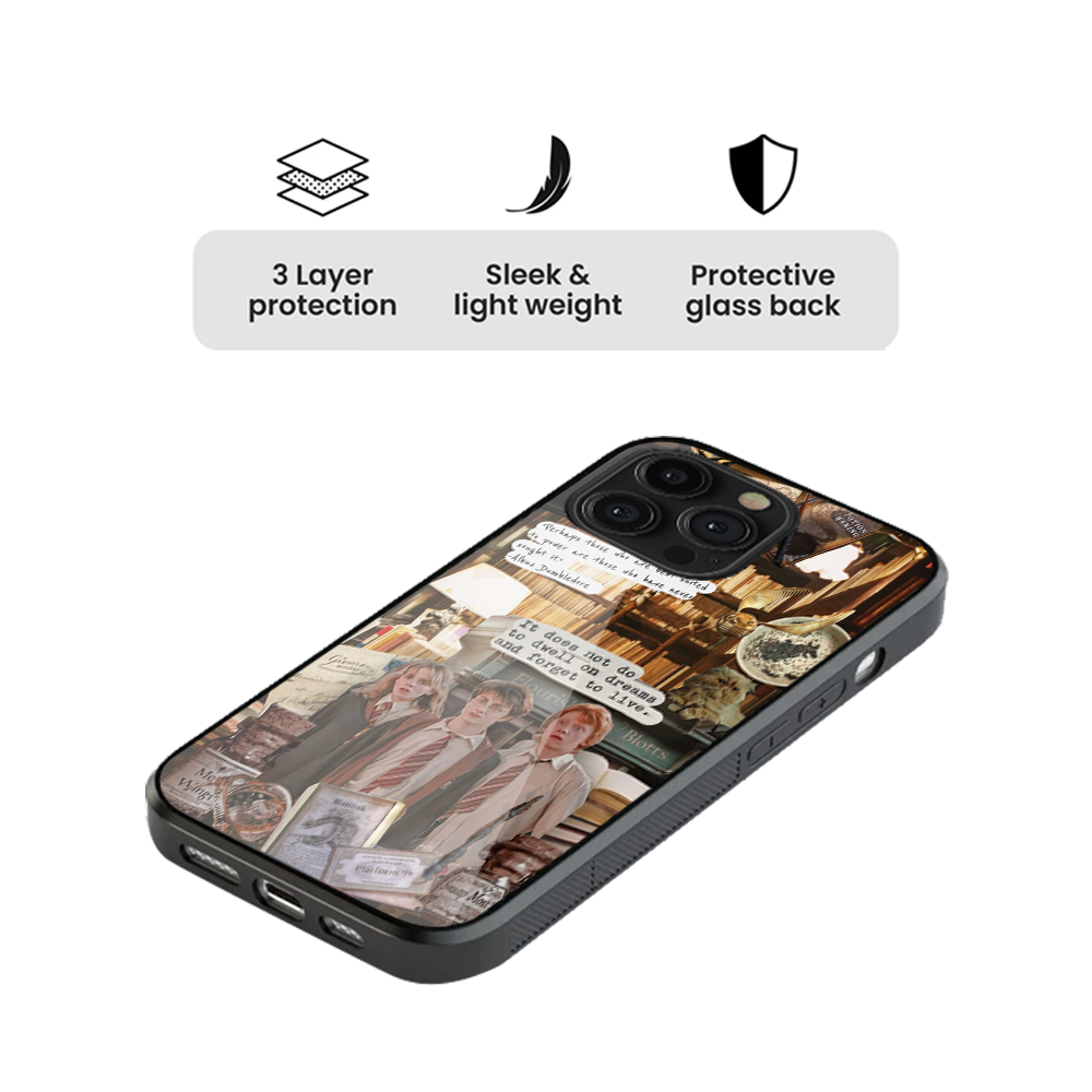 Harry Potter Pop Culture Dreams Glass Phone Case