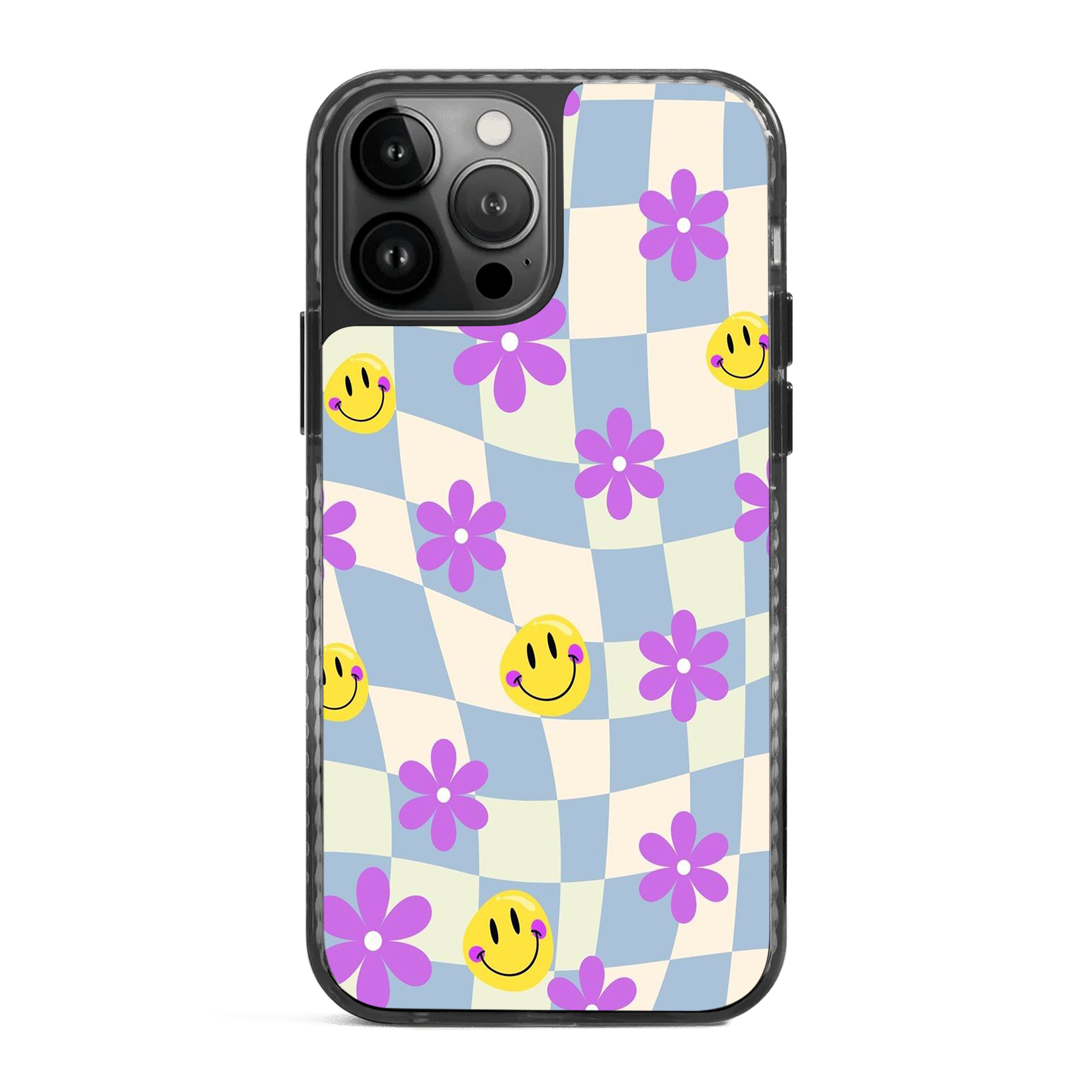 Checkered White/Blue Stride 2.0 Case