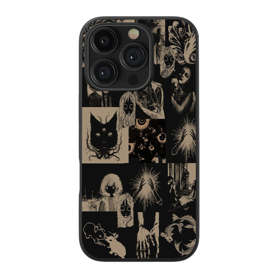 Dark Art Pop Culture Glass Phone Case