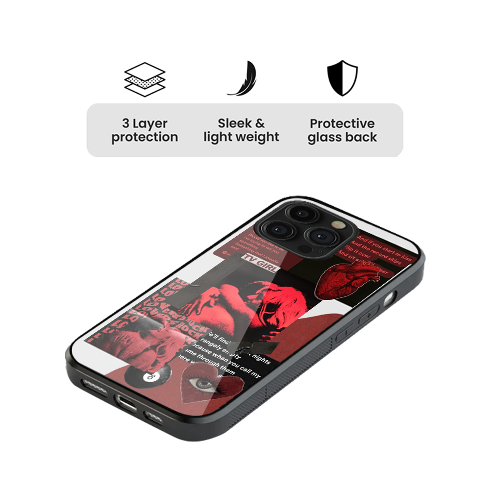 Tv Girl Spotify Glass Phone Case