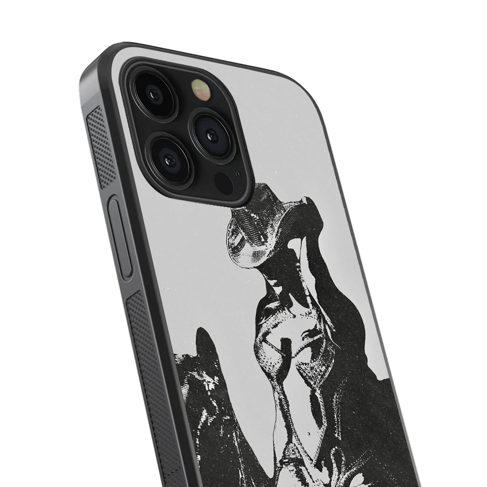 Cowgirl Noir Glass Phone Case