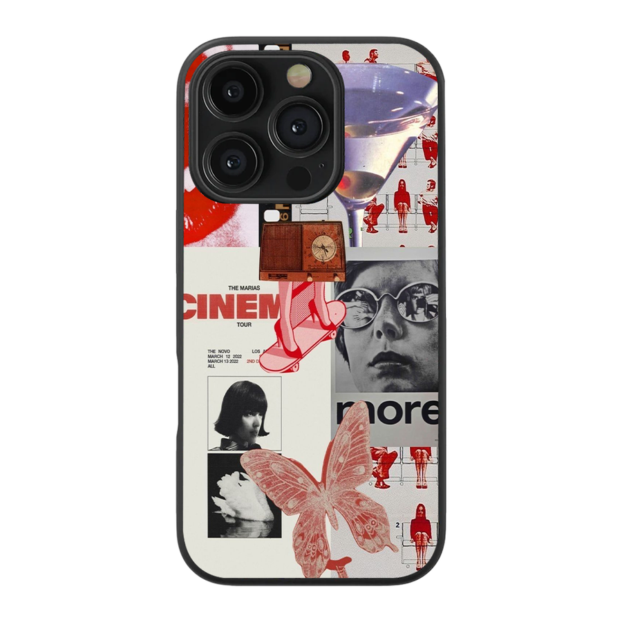 Cinema Dreams Glass Phone Case