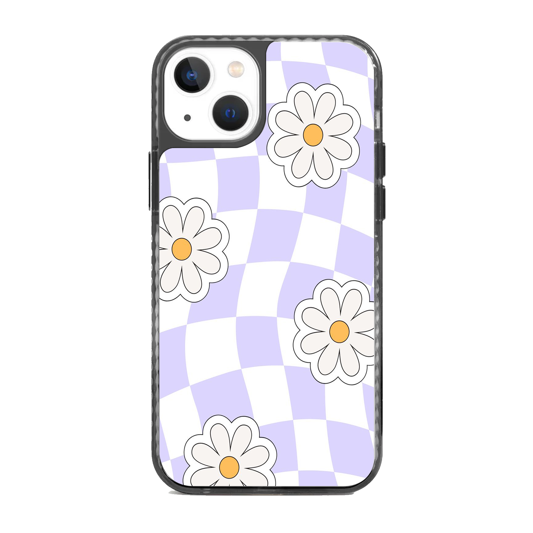 Checkered White/Purple Stride 2.0 Case