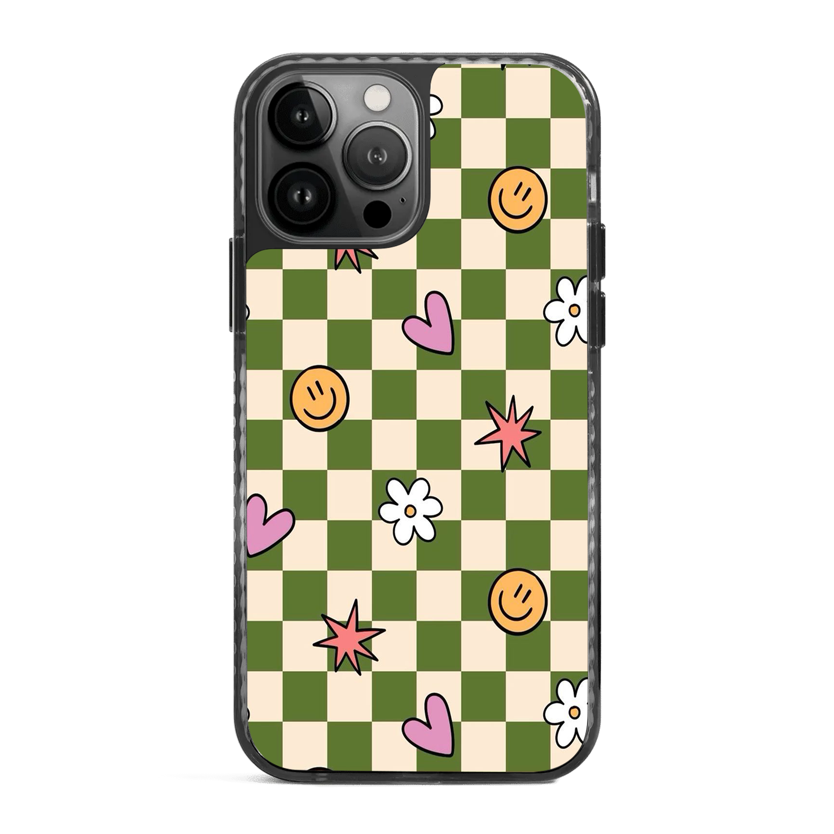 Checkered Green Stride 2.0 Case