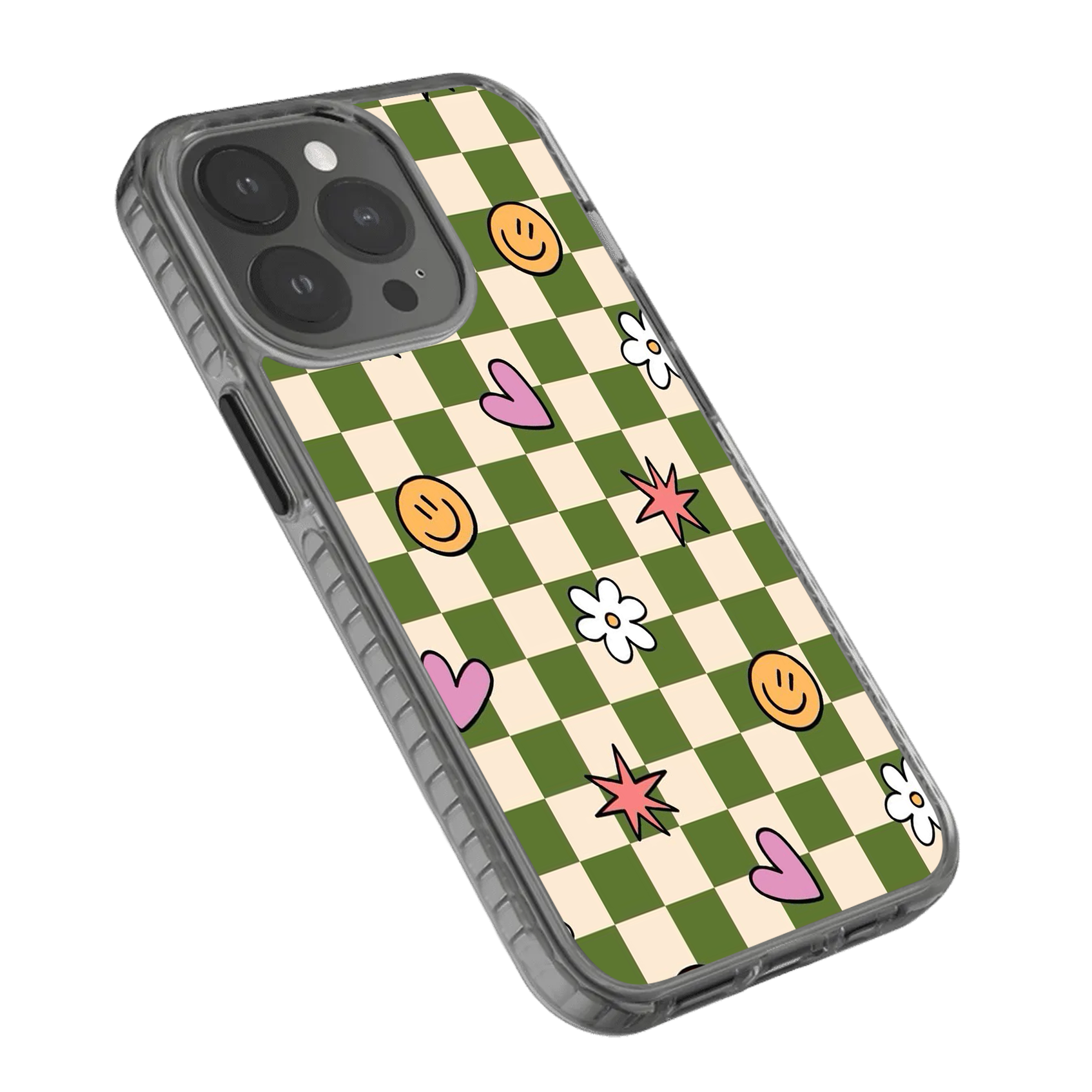 Checkered Green Stride 2.0 Case