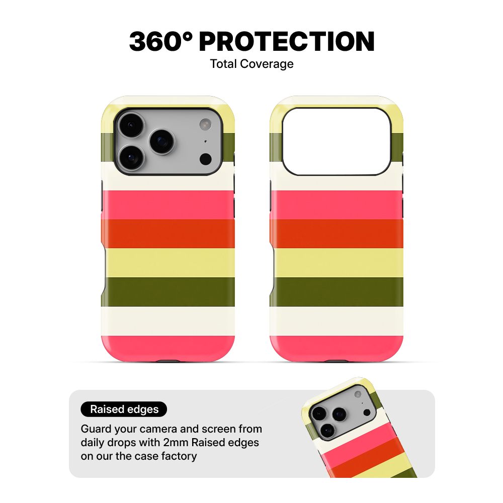 Striped | Multi-Colour III Phone Case