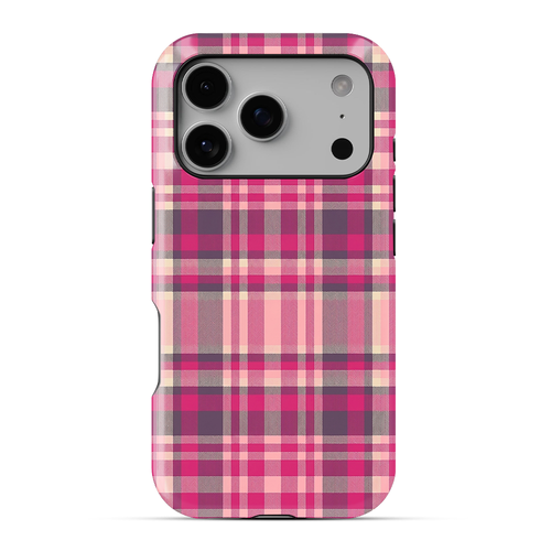 Gingham | Pink II Phone Case