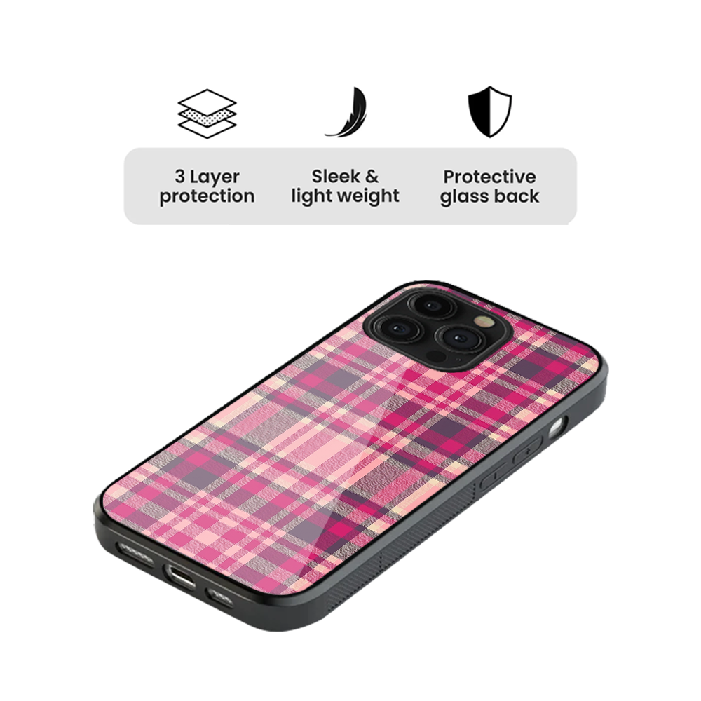 Checkered | Pink II Phone Case