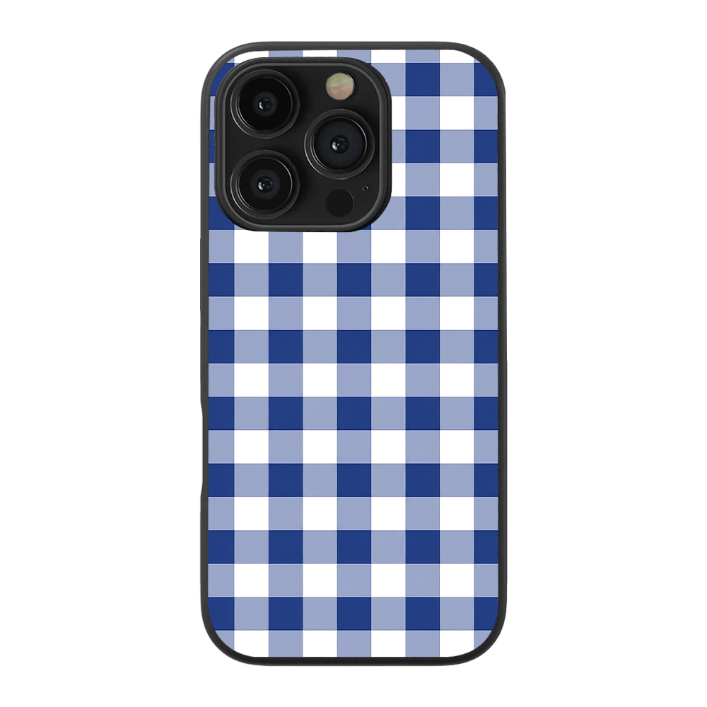 Checkered | Blue & White - VI Phone Case