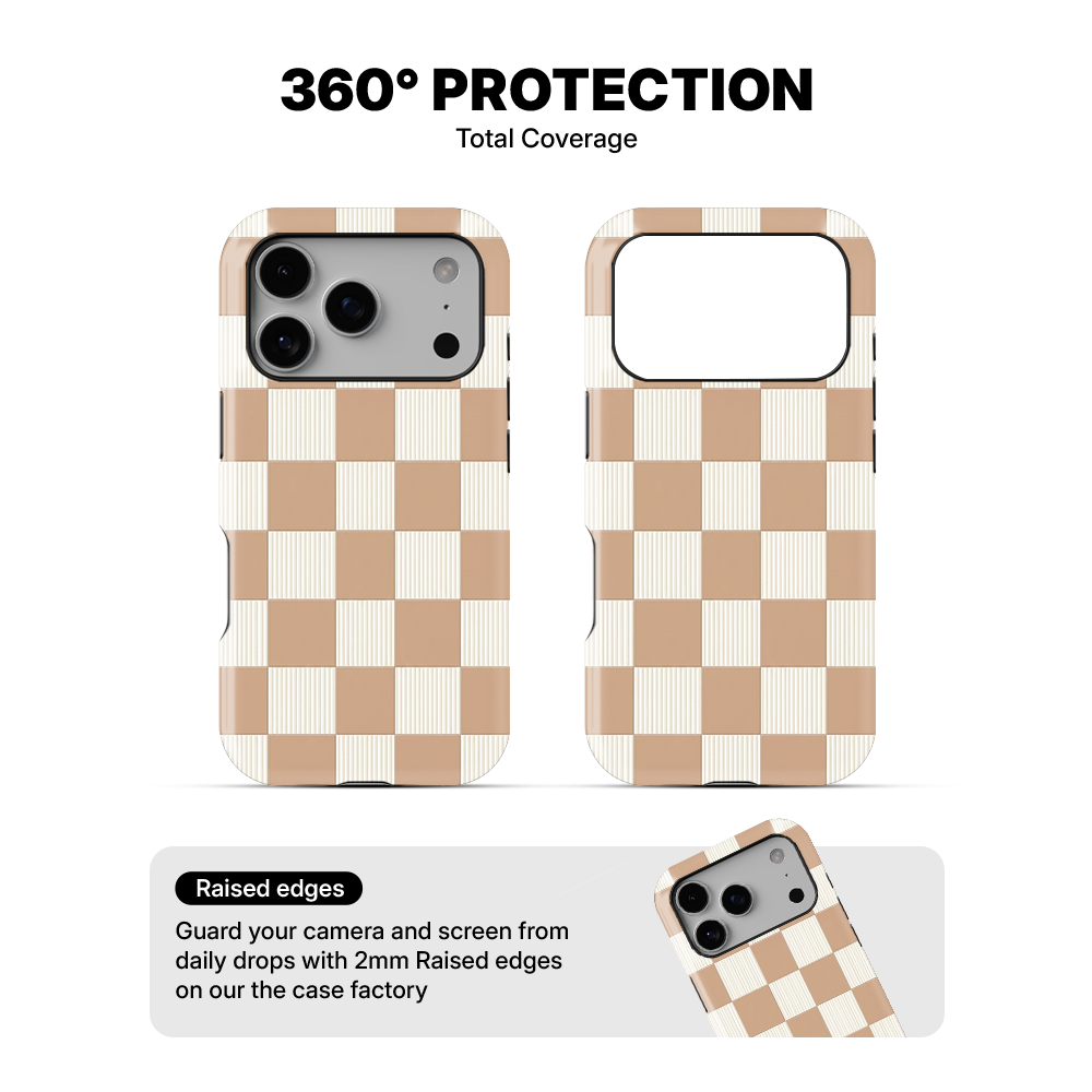 Nude Vibe Checker Phone Case