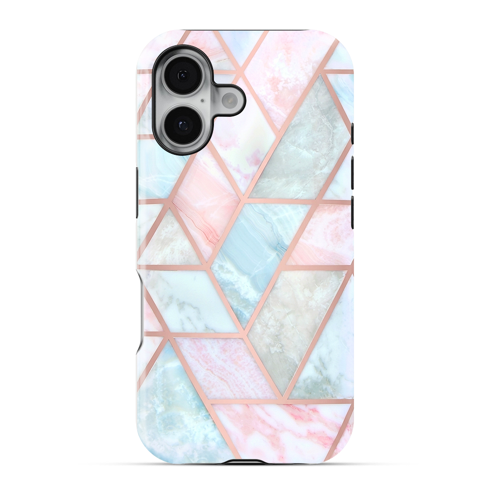 Geometric Marble Phone Case