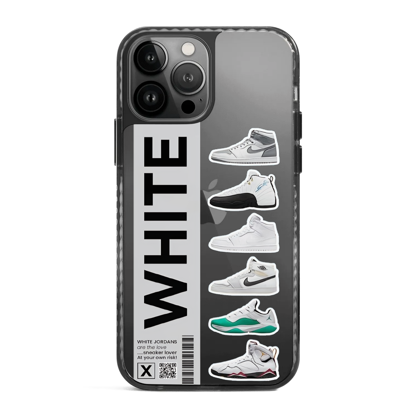 White Jordans Stride 2.0 Phone Case