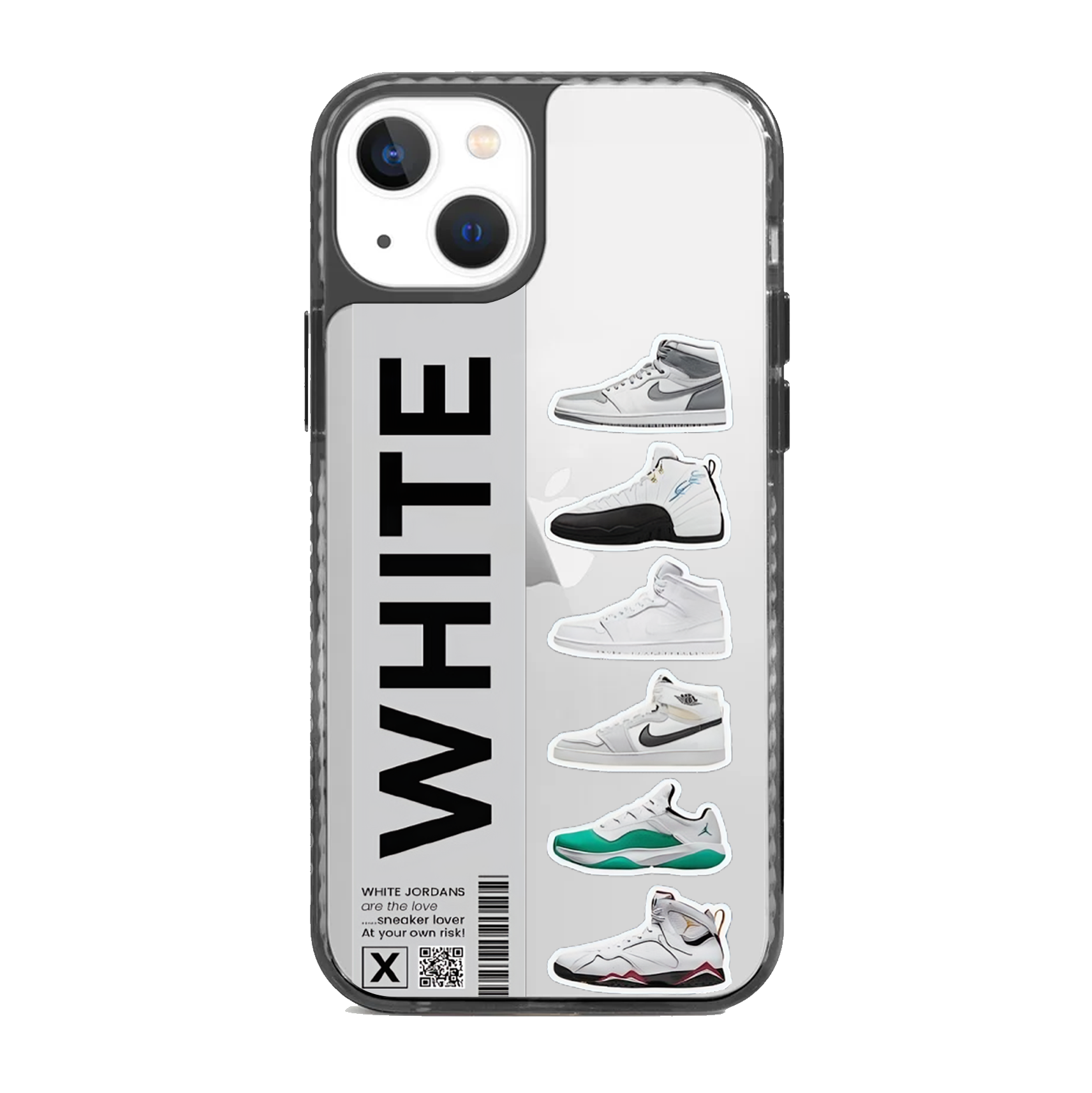 White Jordans Stride 2.0 Phone Case