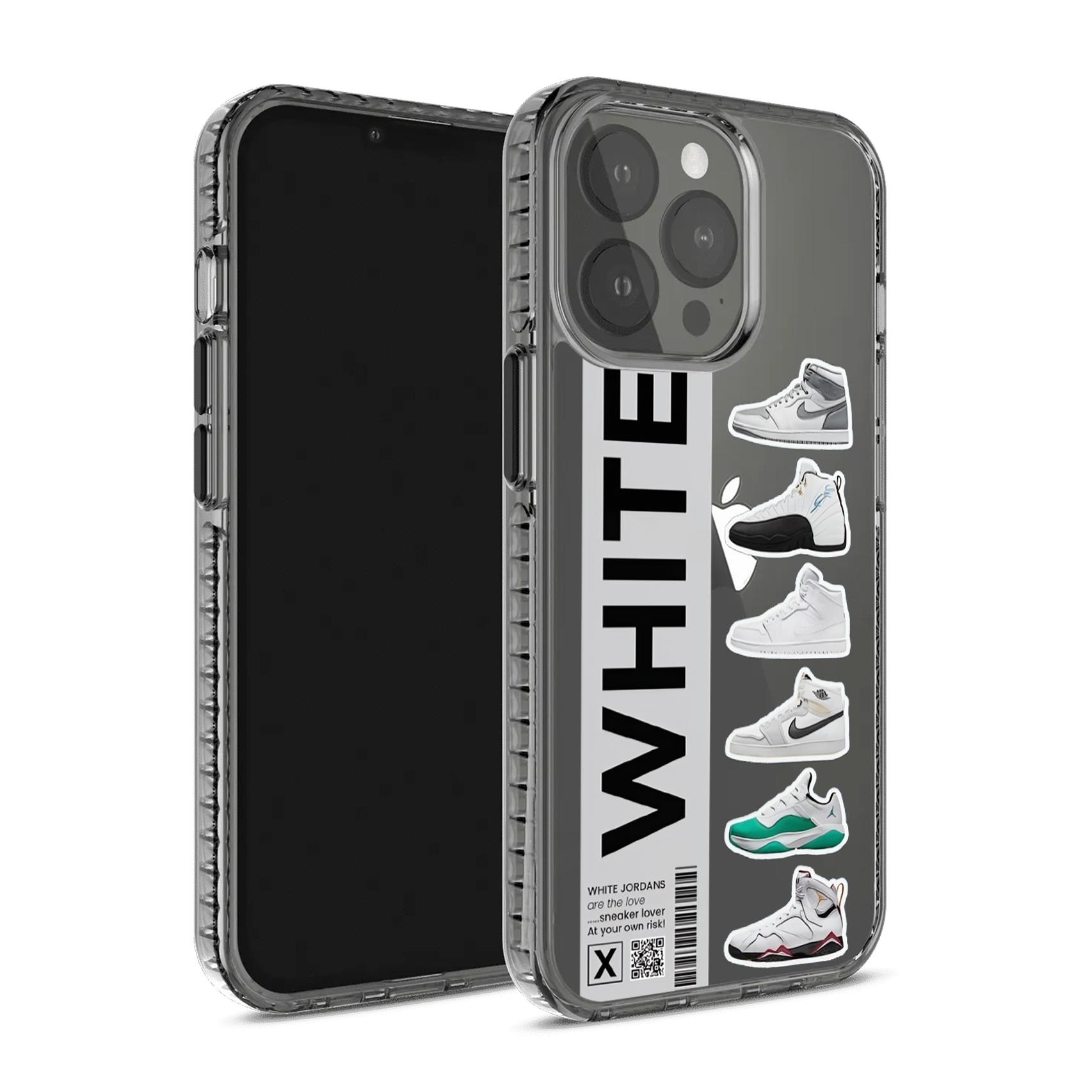 White Jordans Stride 2.0 Phone Case