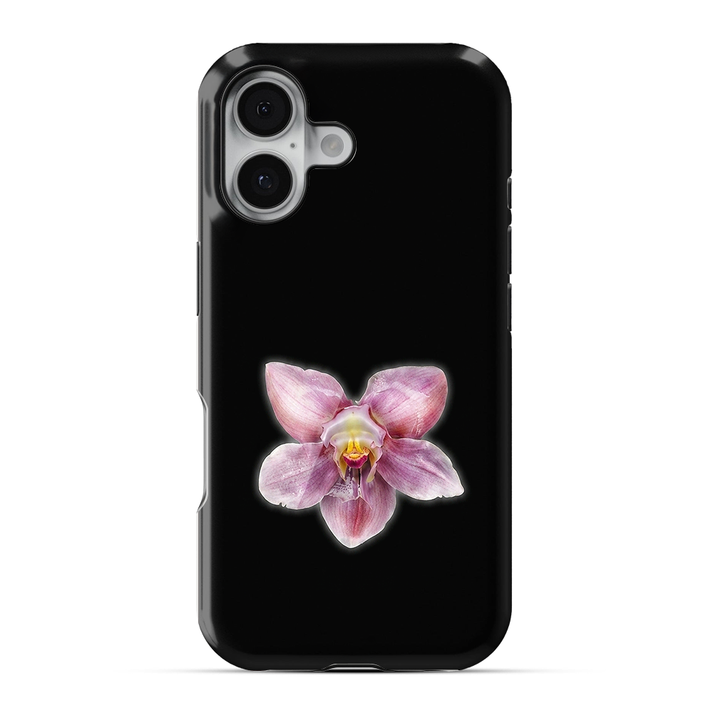 Orchid | Black Phone Case