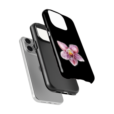 Orchid | Black Phone Case