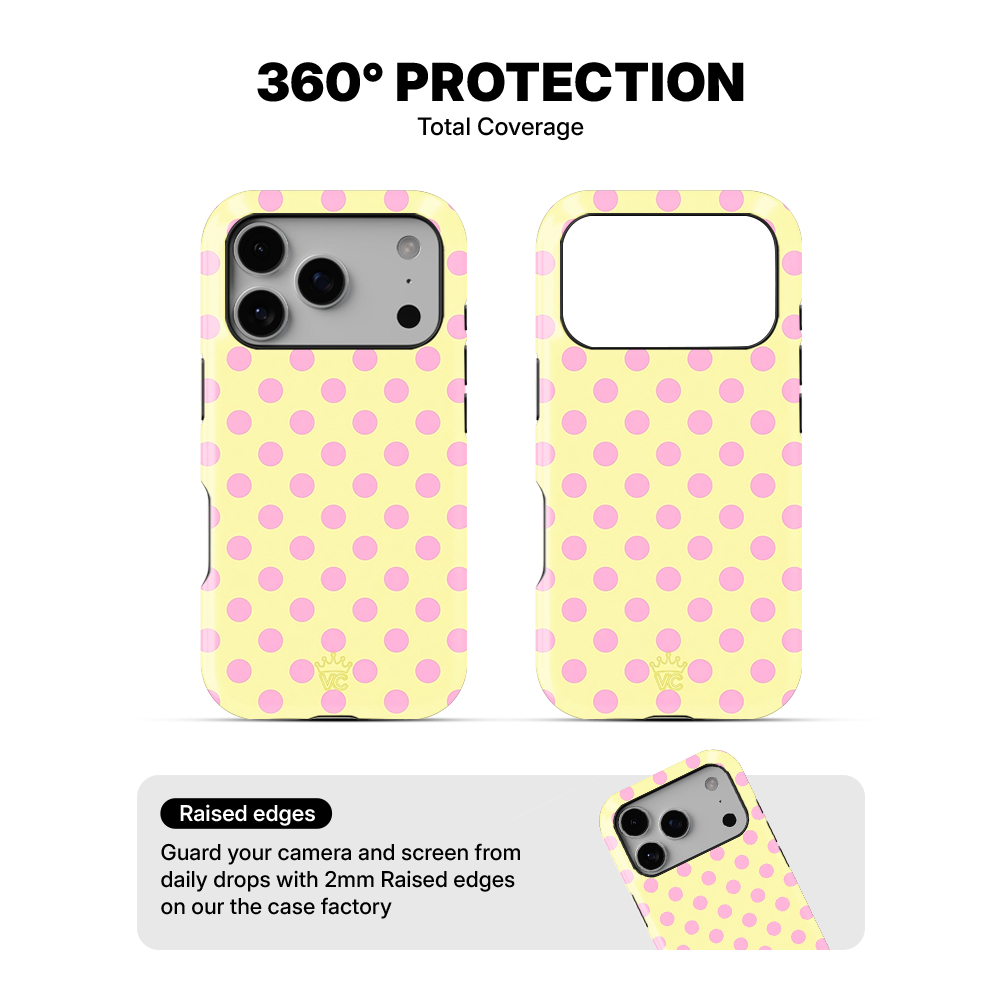 Polka Dot | Buttercream Phone Case